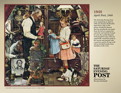 Triumph Calendars The Saturday Evening Post Illustrations by Norman Rockwell Calendar-2508