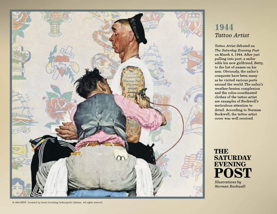 Triumph Calendars The Saturday Evening Post Illustrations by Norman Rockwell Calendar-2508