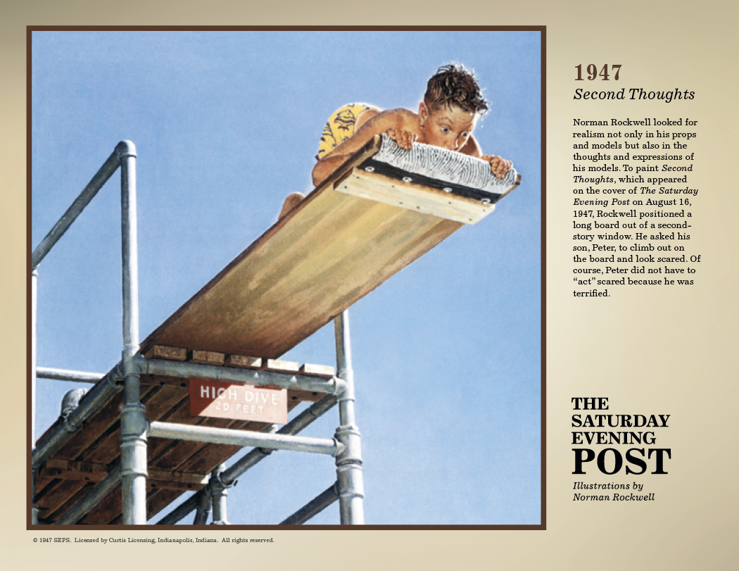 Triumph Calendars The Saturday Evening Post Illustrations by Norman Rockwell Calendar-2508