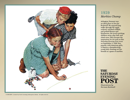 Triumph Calendars The Saturday Evening Post Illustrations by Norman Rockwell Calendar-2508