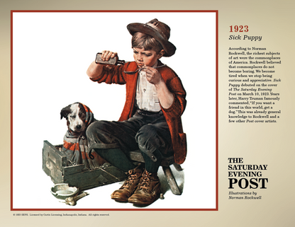 Triumph Calendars The Saturday Evening Post Illustrations by Norman Rockwell Calendar-2508