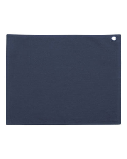 Carmel Towel Company Velour Hemmed Towel with Grommet & Hook - C1518GH