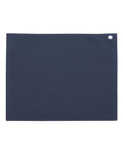 Velour Hemmed Towel with Grommet & Hook