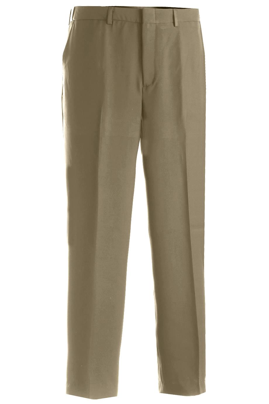 Mens Intaglio Flat Front Easy Fit Pant - 2588
