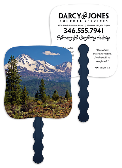 Skinner  Kennedy Peak Reflections  Pictorial Fan-2615