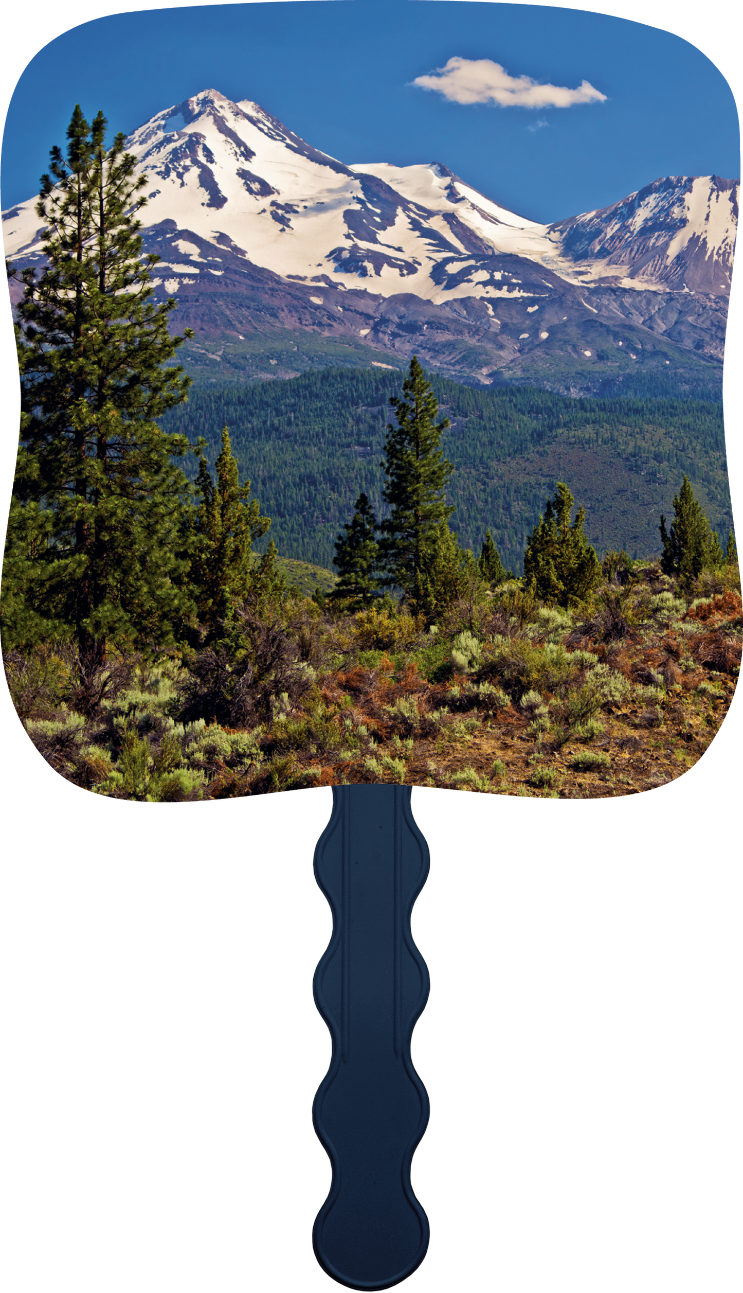 Skinner  Kennedy Peak Reflections  Pictorial Fan-2615