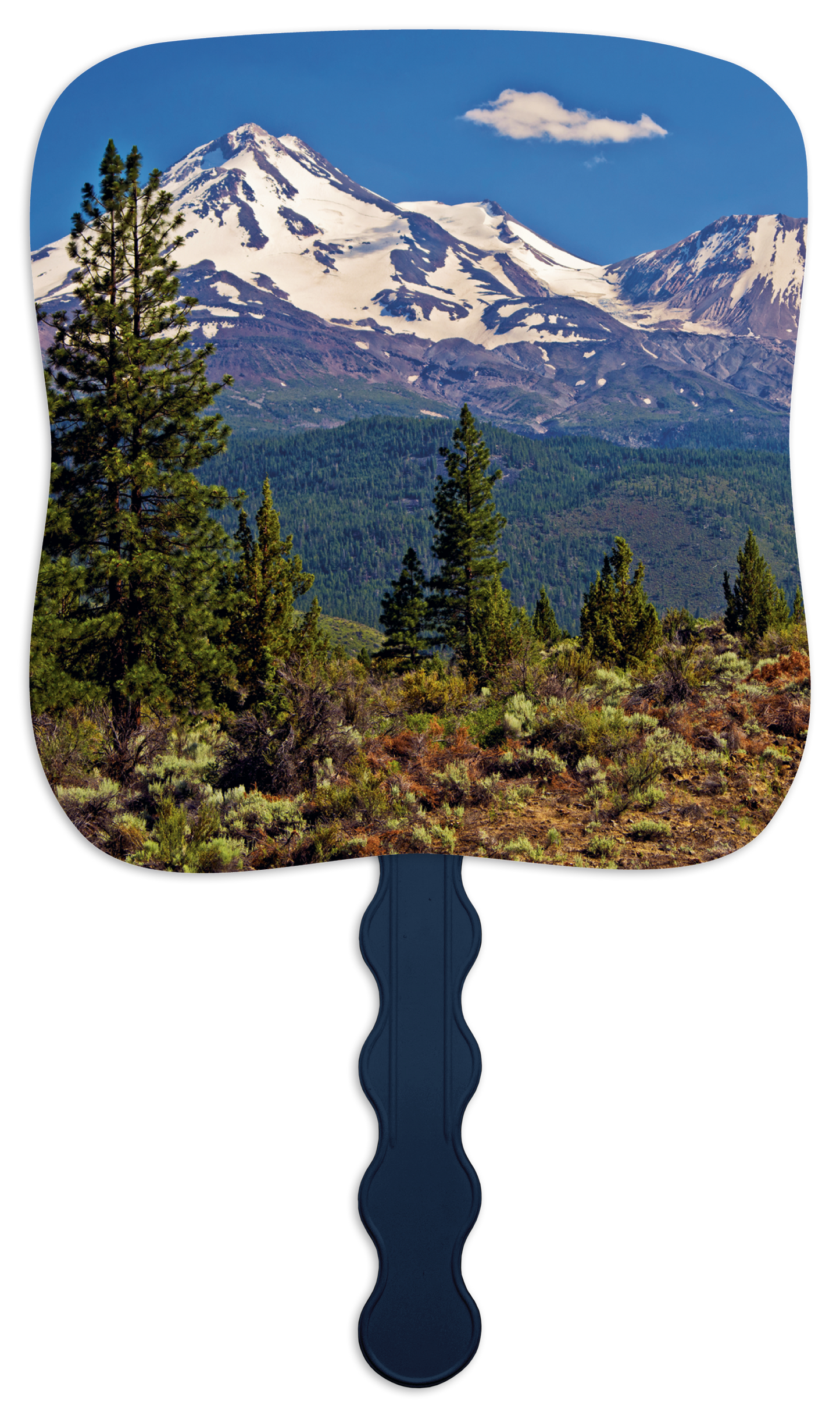 Skinner  Kennedy Peak Reflections  Pictorial Fan-2615