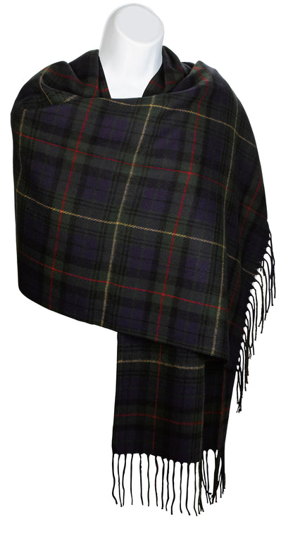 Plaid Blanket Scarf-26256