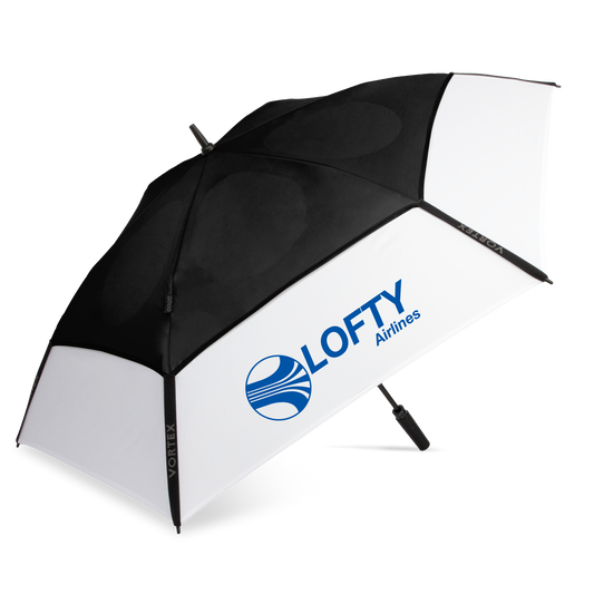 GoGo by Shed Rain 62 Vortex RPET Vented Auto Open Golf Umbrella-26311