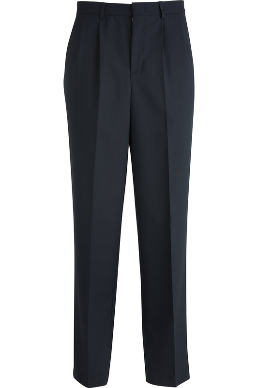 Signature Mens Ez Fit Pleated Dress Pant - 2632