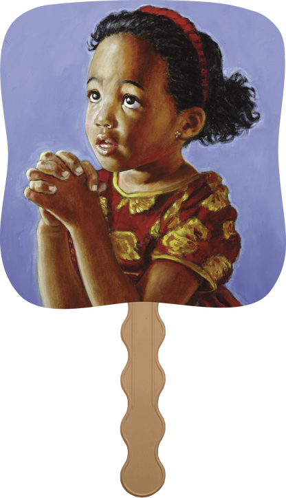 Skinner  Kennedy Heavenly Prayer  Pictorial Fan-2636