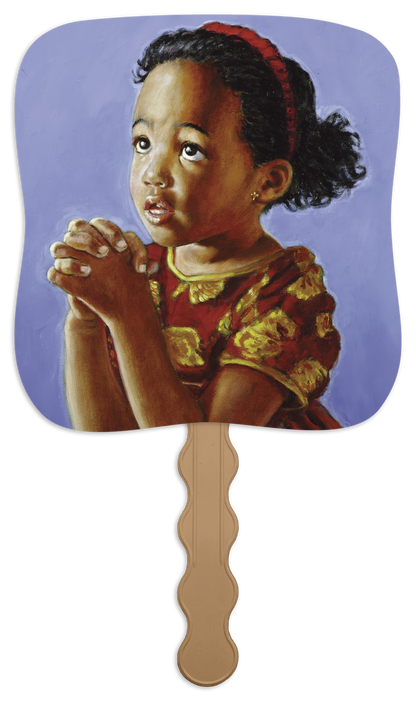 Skinner  Kennedy Heavenly Prayer  Pictorial Fan-2636