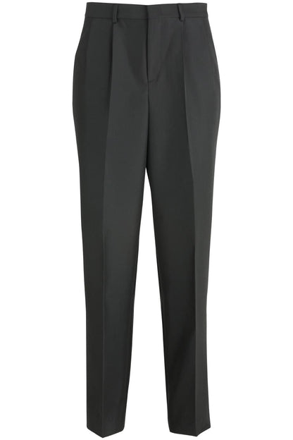 Mens Pleated Front Poly/Wool Pant - 2640