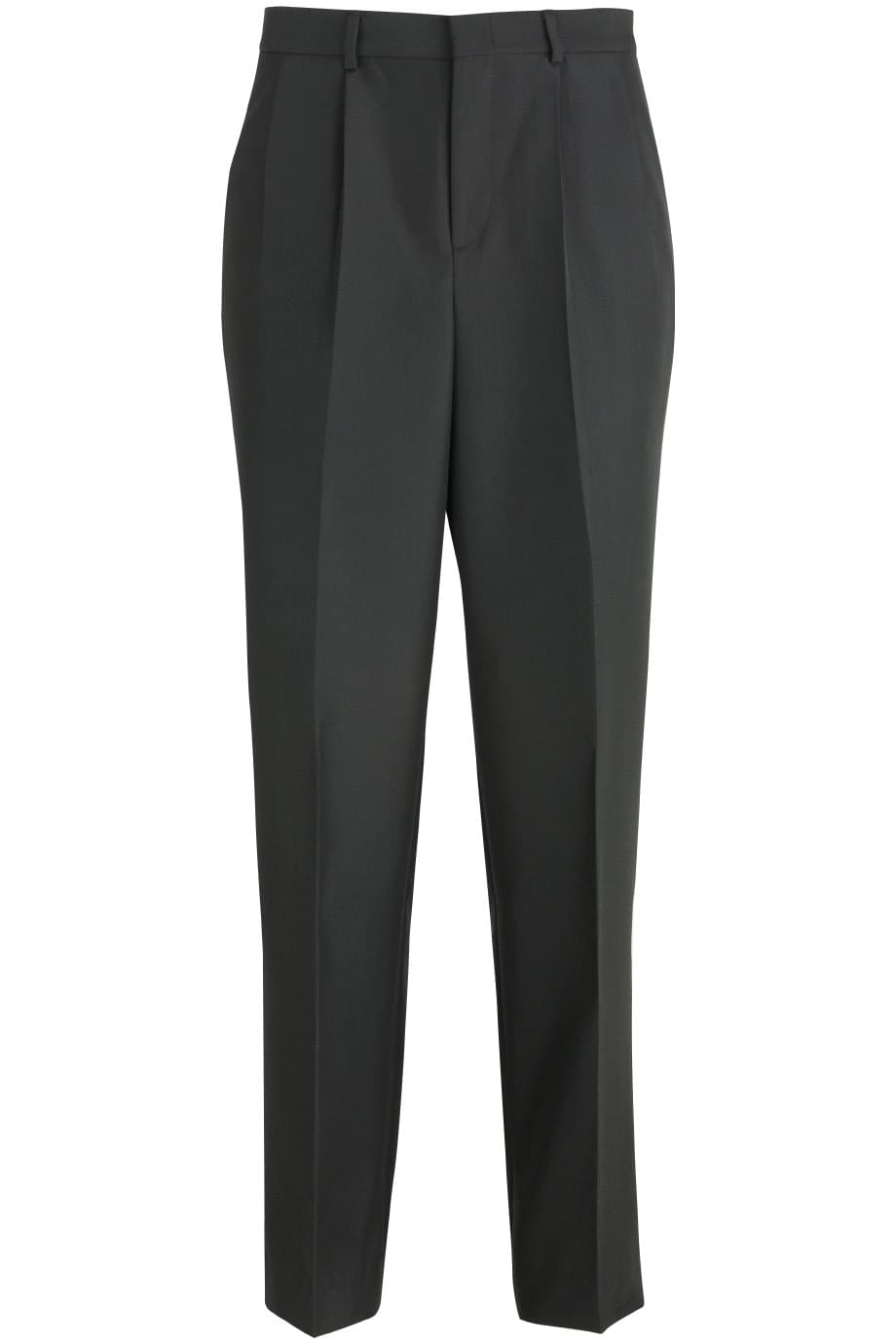 Mens Pleated Front Poly/Wool Pant - 2640
