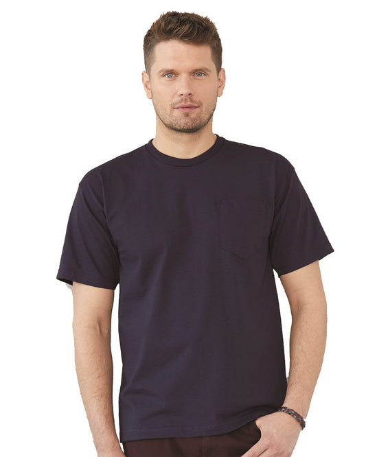 Bayside USA-Made Midweight Pocket T-Shirt - 5070