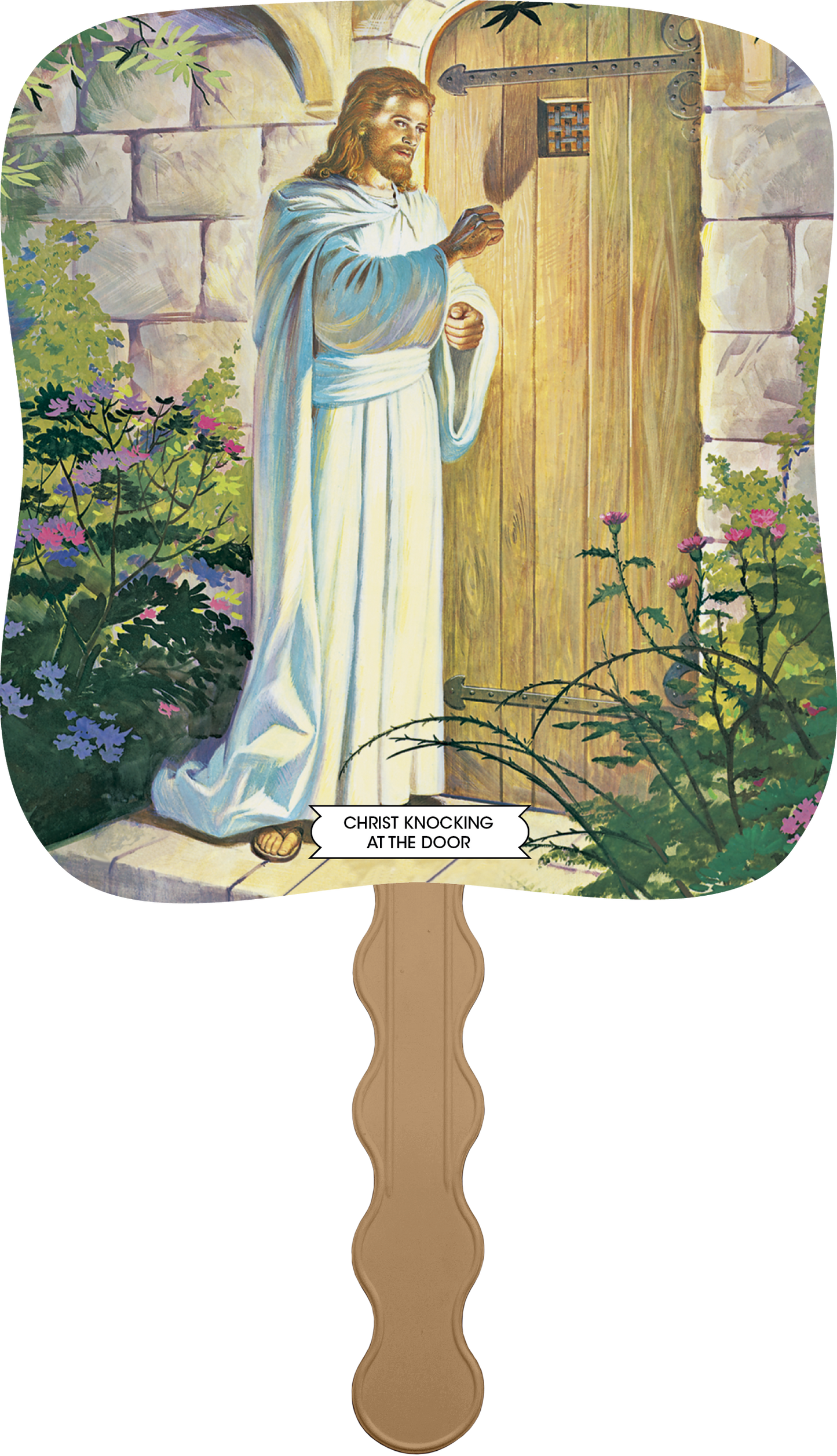 Skinner  Kennedy Christ Knocking At The Door  Pictorial Fan-2642