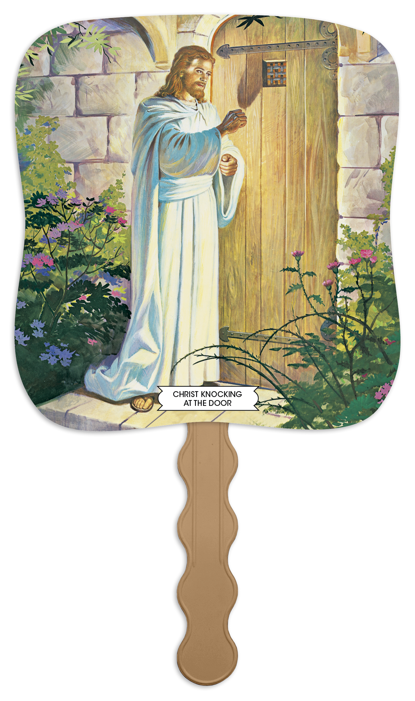 Skinner  Kennedy Christ Knocking At The Door  Pictorial Fan-2642