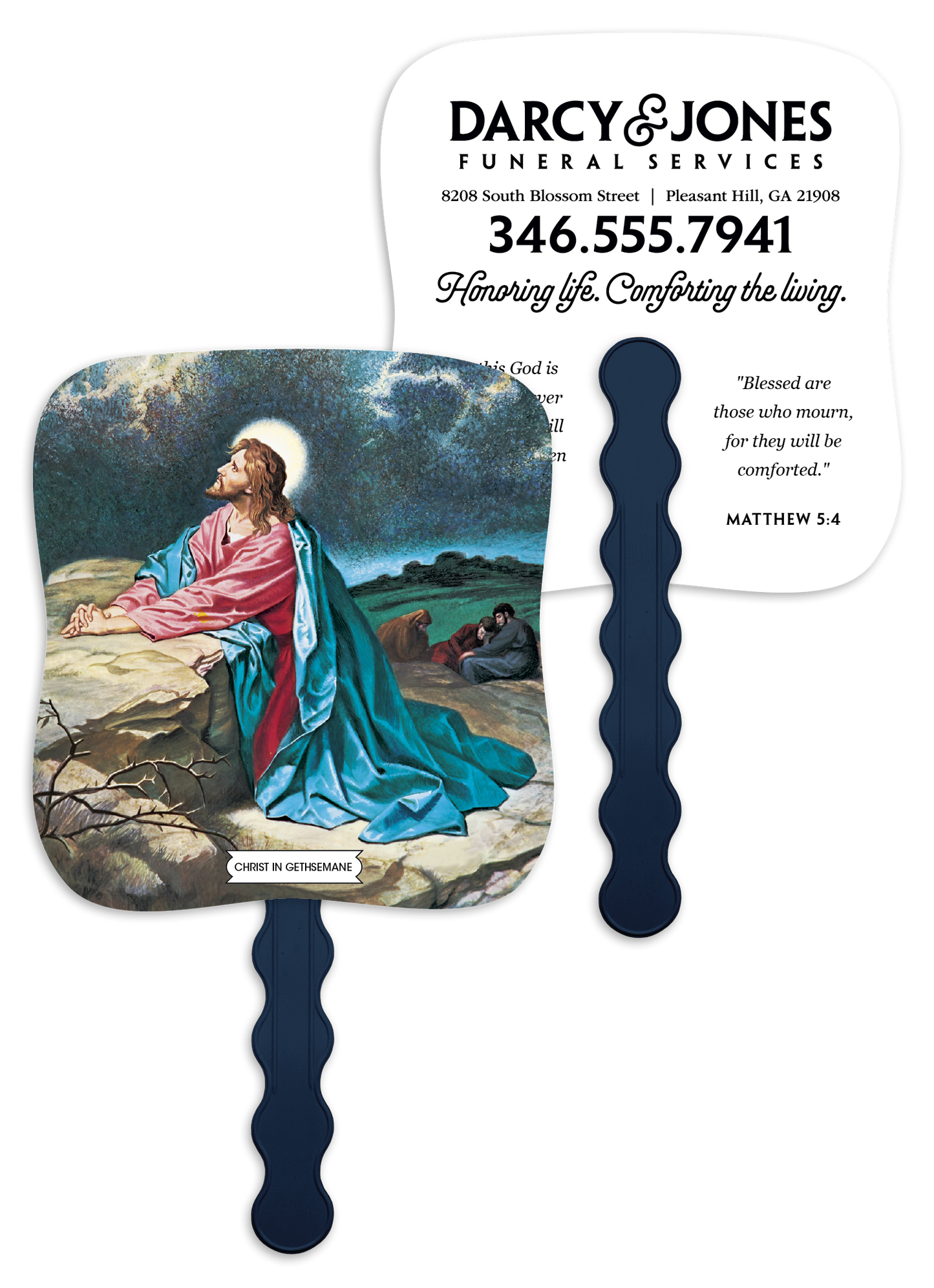 Skinner  Kennedy Christ In Gethsemane  Pictorial Fan-2644