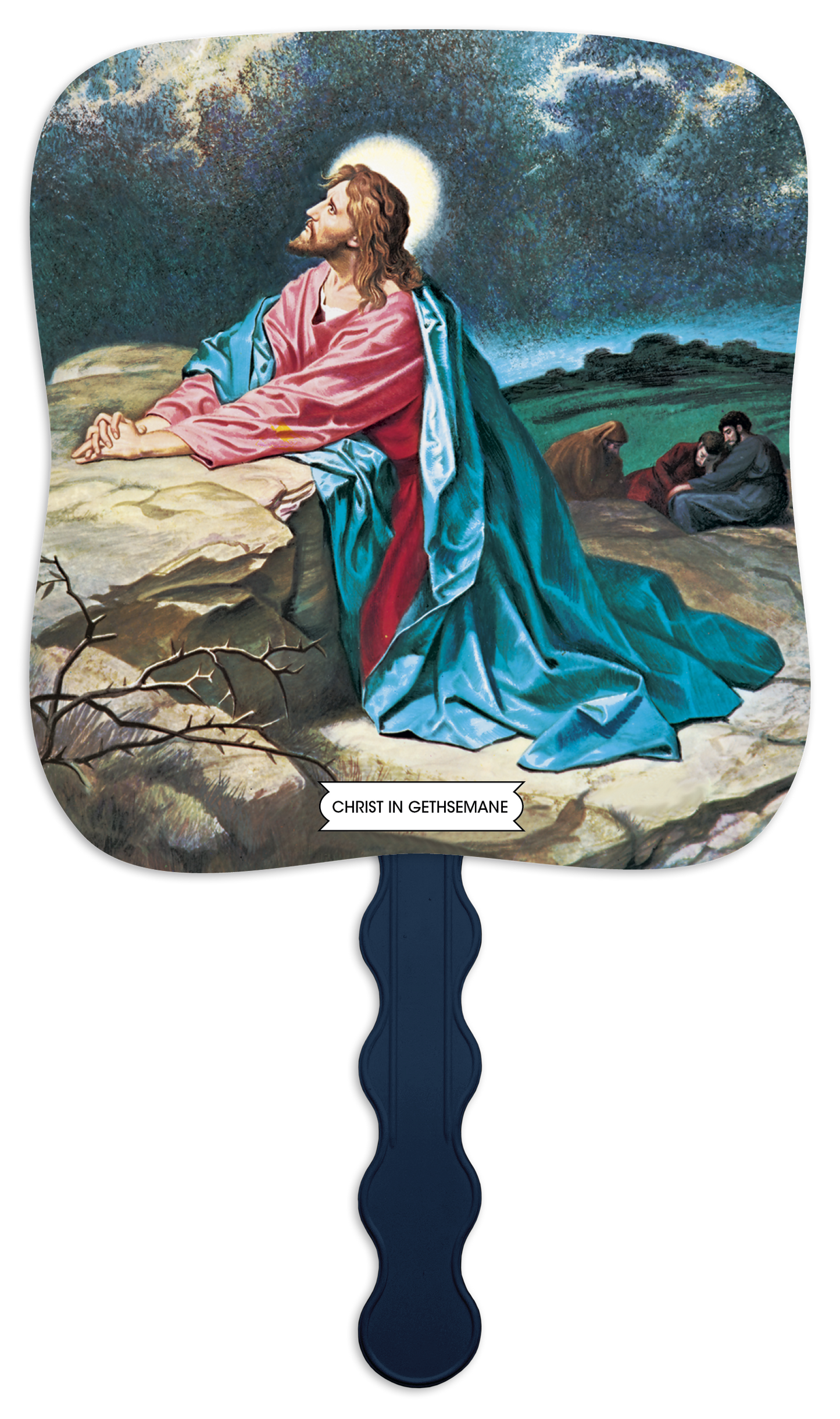 Skinner  Kennedy Christ In Gethsemane  Pictorial Fan-2644