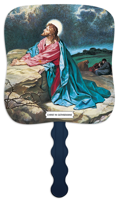 Skinner  Kennedy Christ In Gethsemane  Pictorial Fan-2644