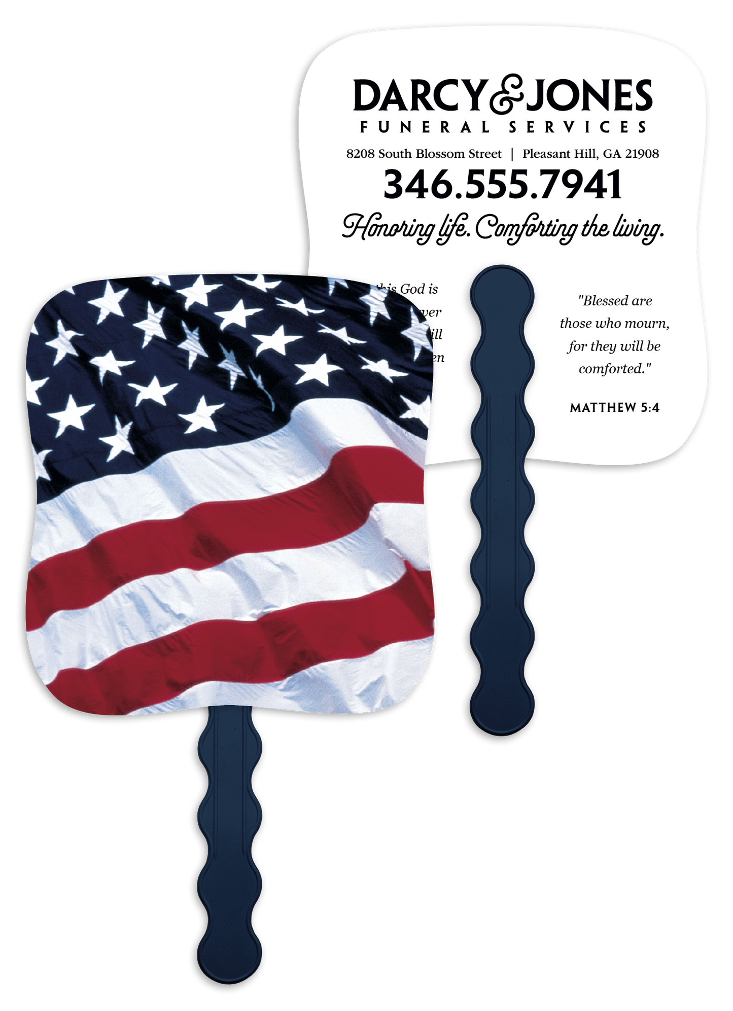 Skinner  Kennedy Old Glory  Pictorial Fan-2647