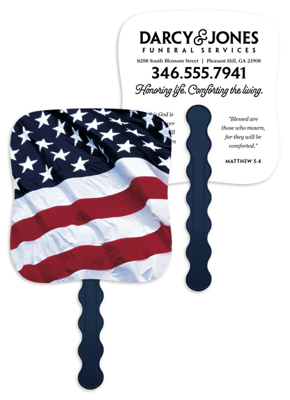 Skinner  Kennedy Old Glory  Pictorial Fan-2647