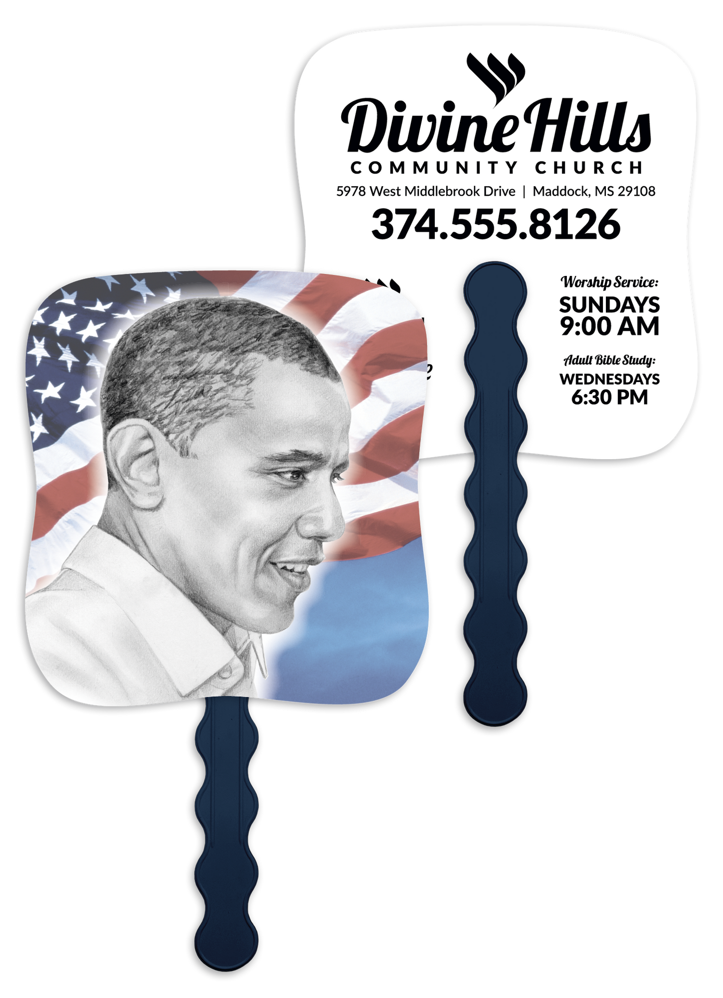 Skinner  Kennedy President Barack Obama  Pictorial Fan-2650
