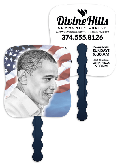 Skinner  Kennedy President Barack Obama  Pictorial Fan-2650