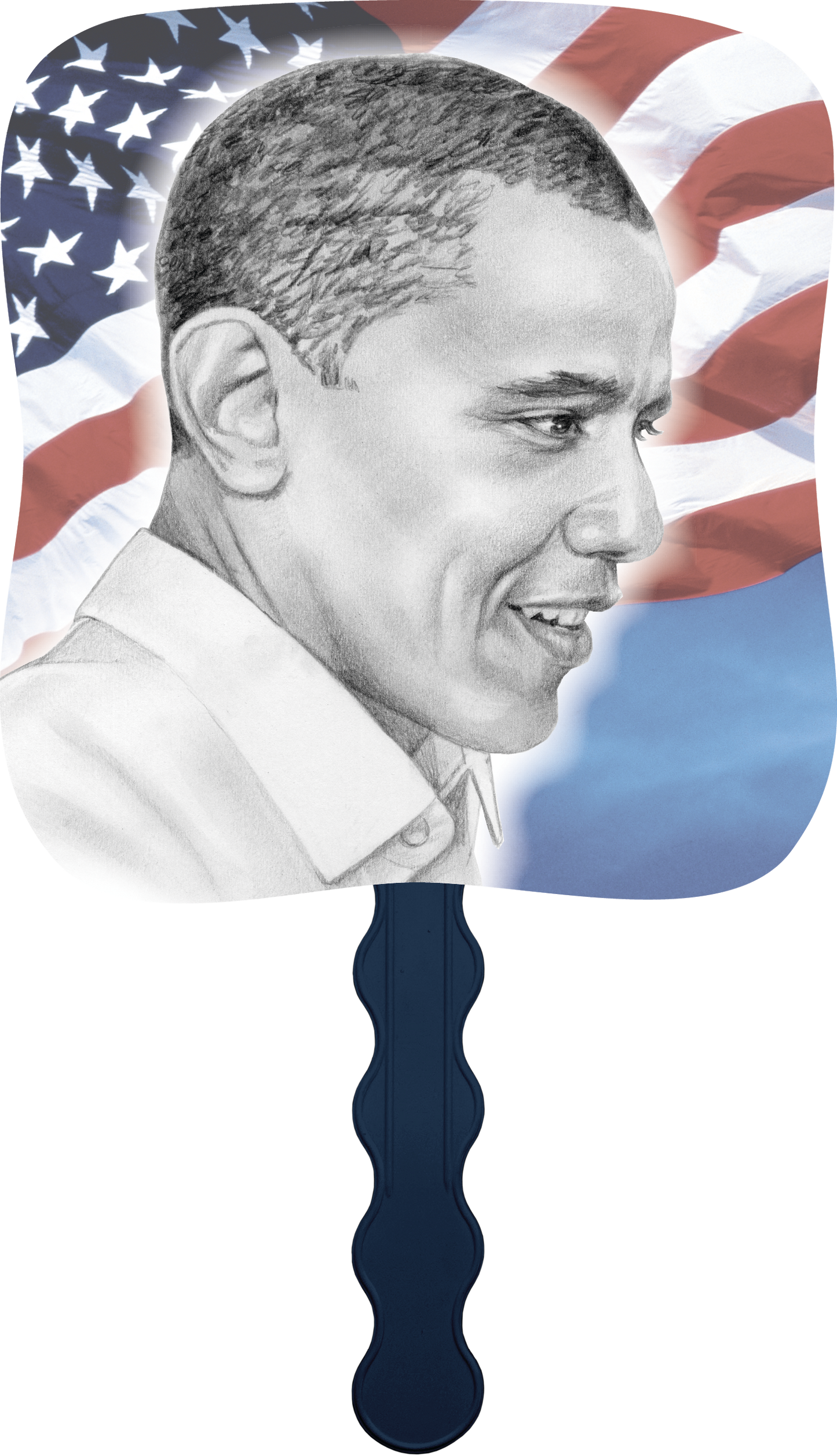 Skinner  Kennedy President Barack Obama  Pictorial Fan-2650