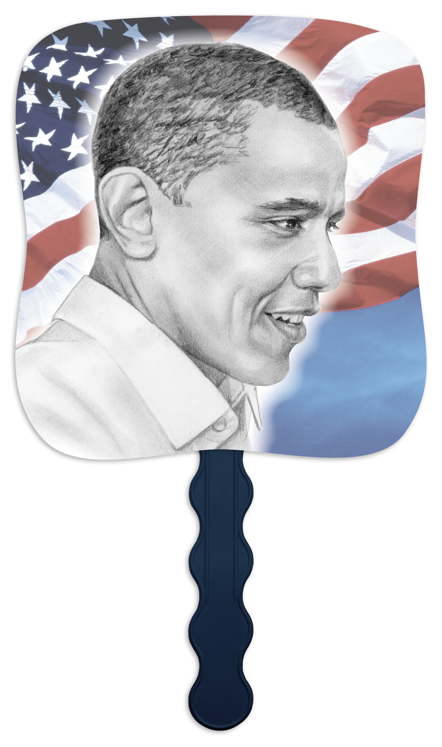 Skinner  Kennedy President Barack Obama  Pictorial Fan-2650