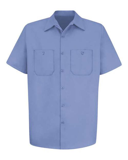 Men's Cotton Short Sleeve Uniform Shirt