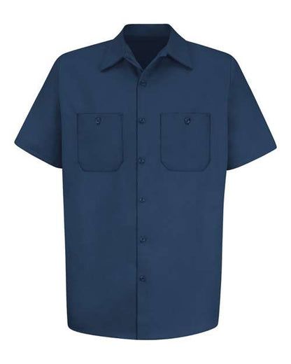 Men's Cotton Short Sleeve Uniform Shirt