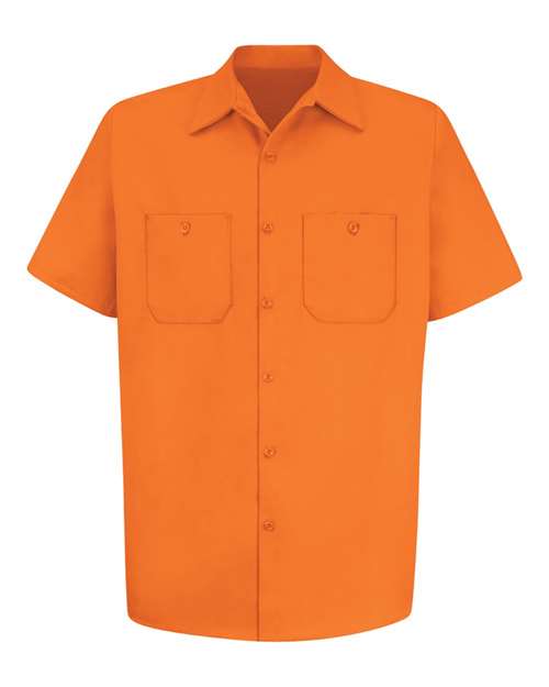 Men's Cotton Short Sleeve Uniform Shirt
