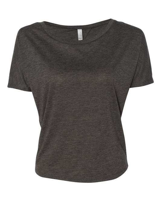 BELLA + CANVAS Women's Flowy Open Back Tee - 8871
