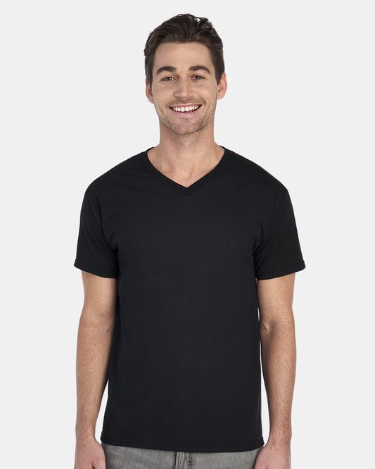 Fruit of the Loom HD Cotton V-Neck T-Shirt - 39VR