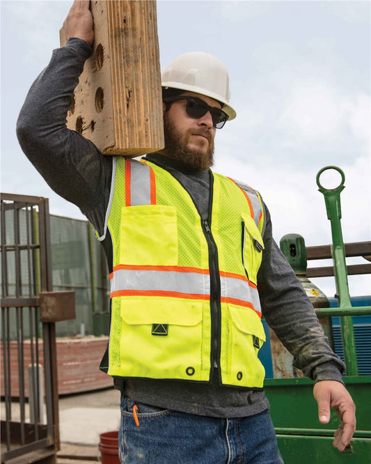 Kishigo Premium Black Series® Heavy-Duty Vest - 1513-1514
