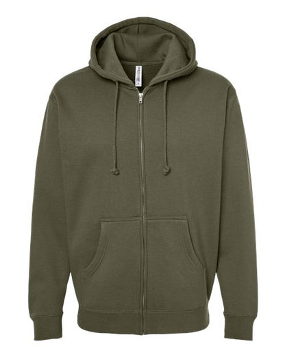 Unisex Heavyweight Full-Zip Hooded Sweatshirt