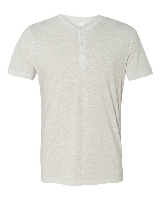 BELLA + CANVAS Short Sleeve Henley - 3125