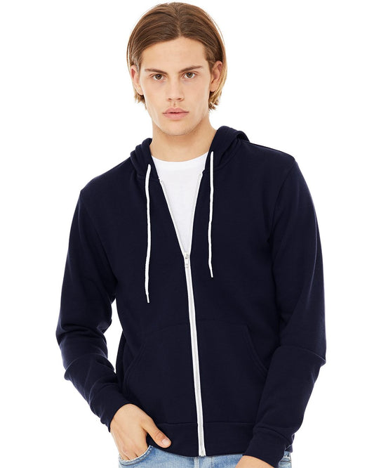 BELLA + CANVAS Sponge Fleece Full-Zip Hoodie - 3739
