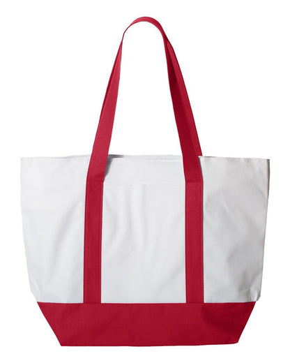 Liberty Bags Bay View Giant Zippered Tote - 7006