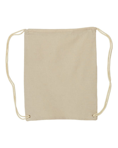 Liberty Bags Canvas Drawstring Backpack - 8875