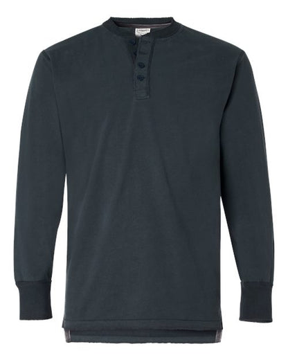 Men's Vintage Brushed Jersey Henley