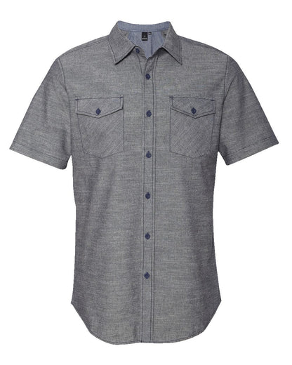 Burnside Chambray Short Sleeve Shirt - 9255