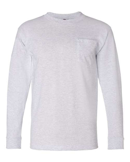 Unisex USA-Made Long Sleeve Pocket T-Shirt