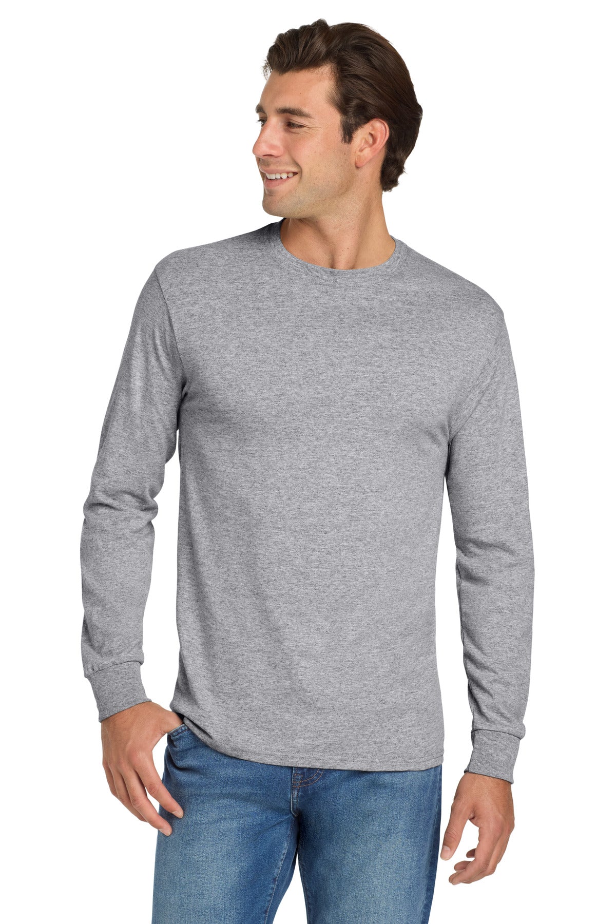Jerzees? - Dri-Power? 50/50 Cotton/Poly Long Sleeve T-S