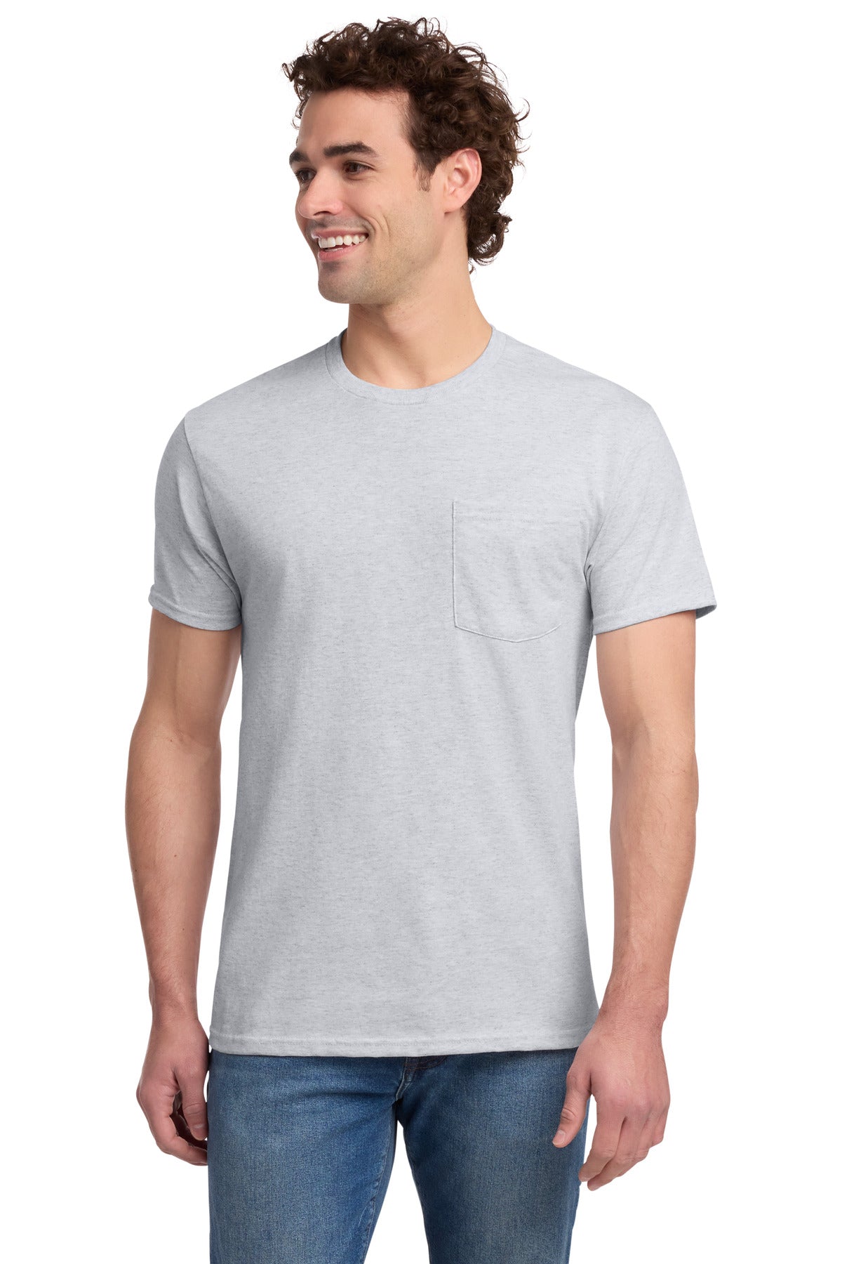 Jerzees® -  Dri-Power® 50/50 Cotton/Poly Pocket T-Shirt