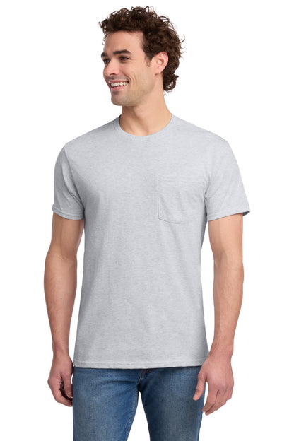 Jerzees® -  Dri-Power® 50/50 Cotton/Poly Pocket T-Shirt