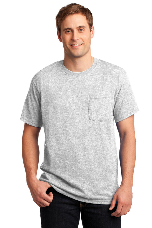 Jerzees? -  Dri-Power? 50/50 Cotton/Poly Pocket T-Shirt