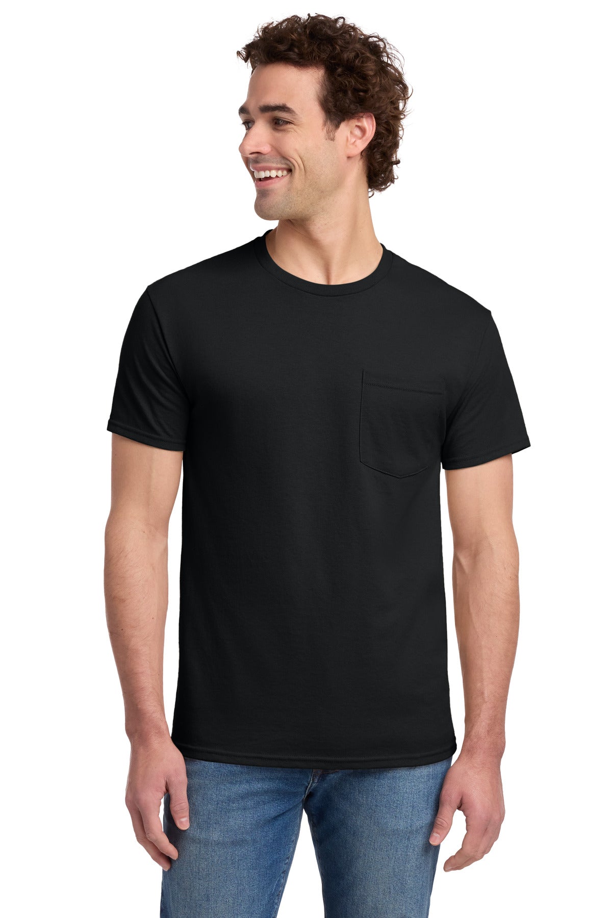 Jerzees® -  Dri-Power® 50/50 Cotton/Poly Pocket T-Shirt