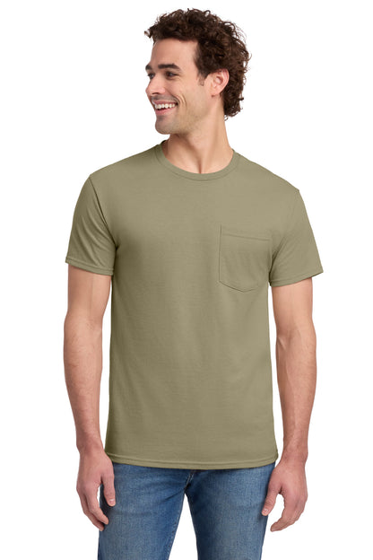 Jerzees® -  Dri-Power® 50/50 Cotton/Poly Pocket T-Shirt